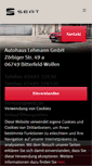 Mobile Screenshot of lehmann-seat.de
